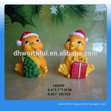 Factory directly Christmas gift painted resin figurines